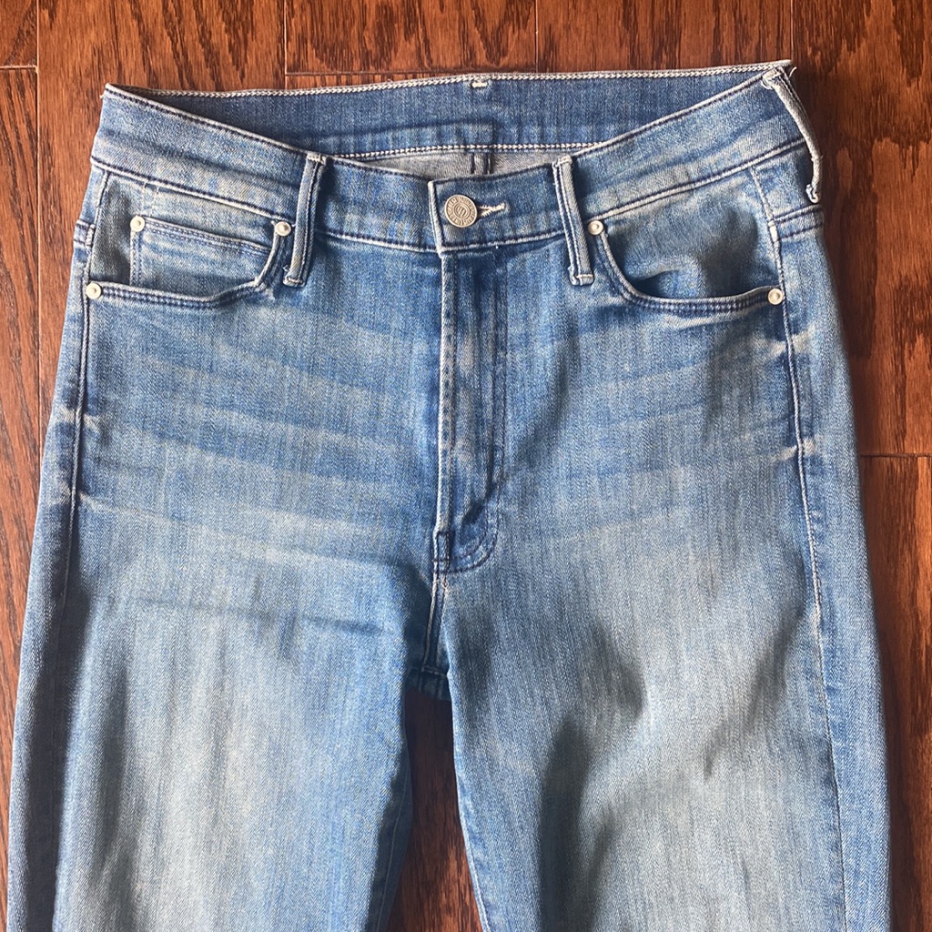 Mother Distressed Skinny Jean